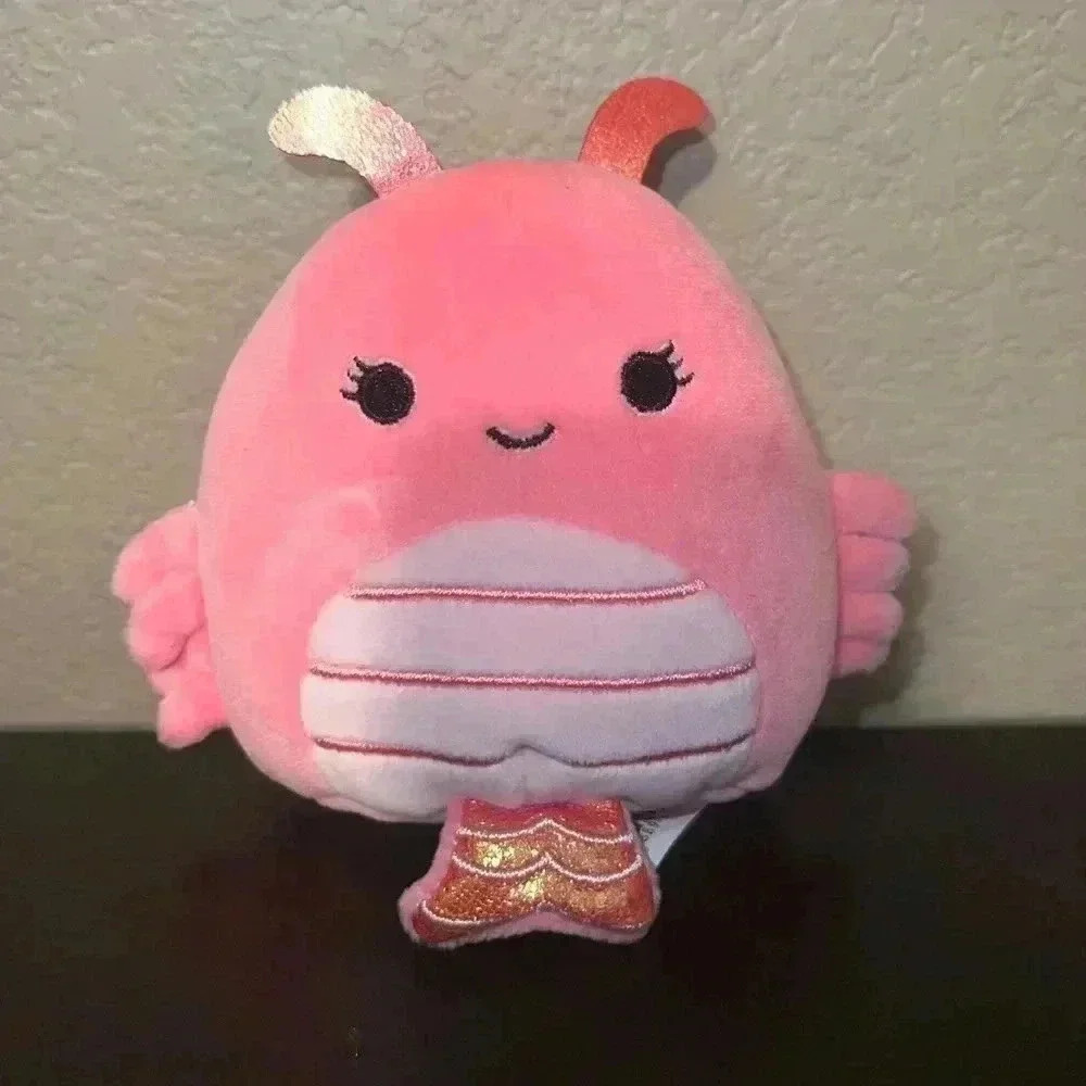 Squishmallow Simone the Shrimp 3”
